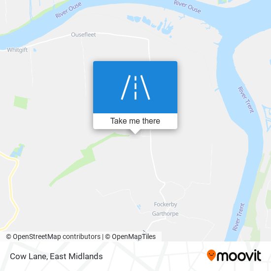 Cow Lane map