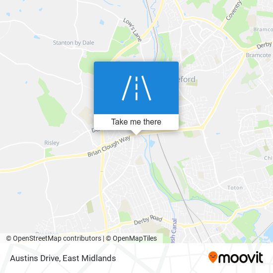 Austins Drive map