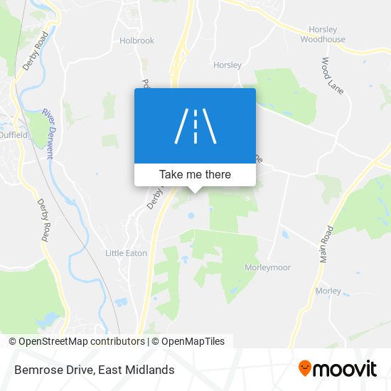 Bemrose Drive map