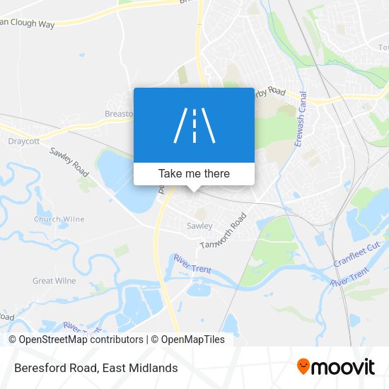 Beresford Road map