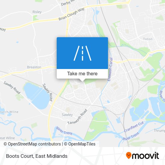 Boots Court map