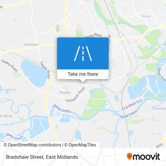 Bradshaw Street map