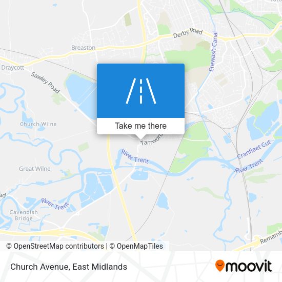 Church Avenue map