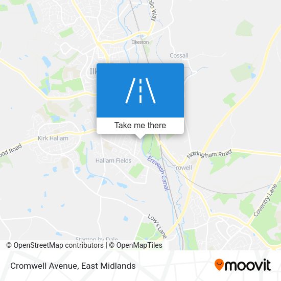 Cromwell Avenue map