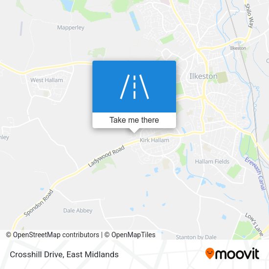 Crosshill Drive map