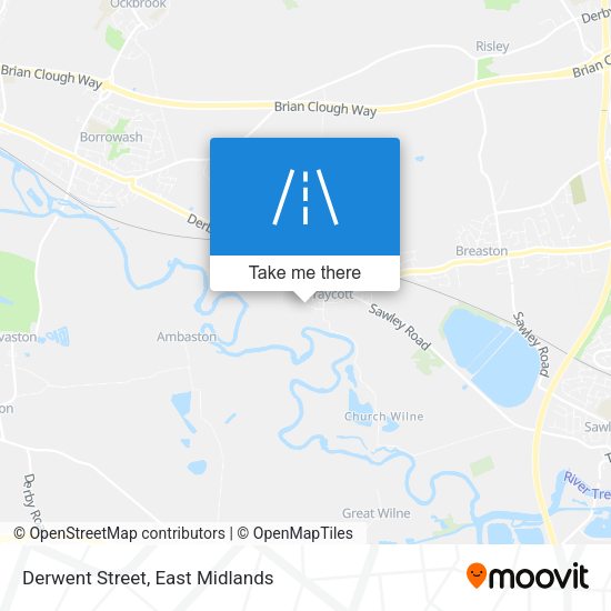 Derwent Street map