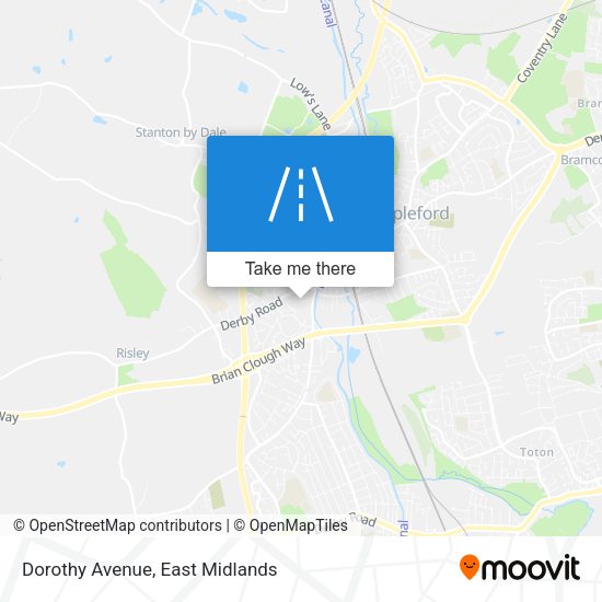 Dorothy Avenue map
