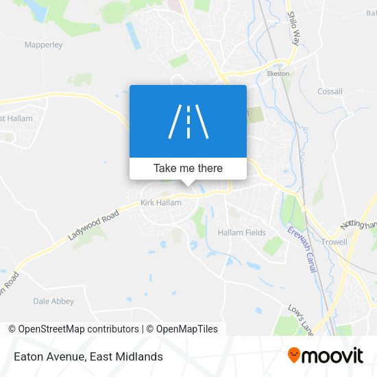 Eaton Avenue map