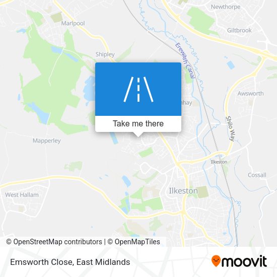 Emsworth Close map
