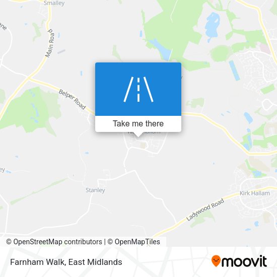 Farnham Walk map