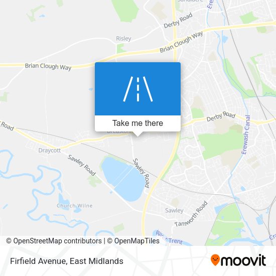Firfield Avenue map