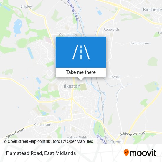 Flamstead Road map