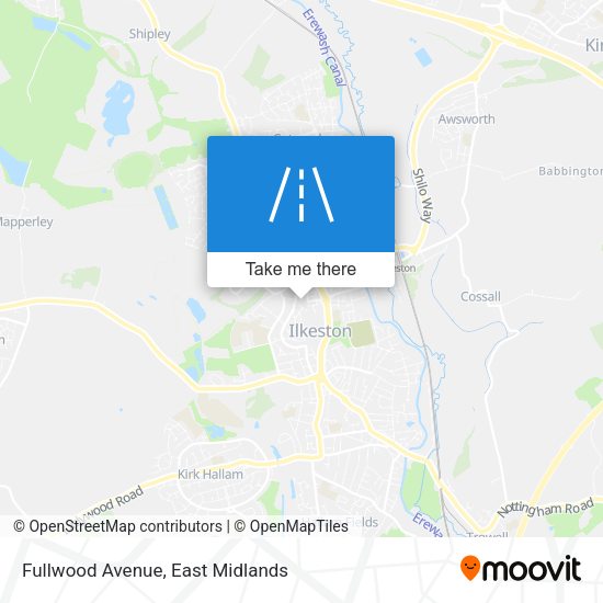 Fullwood Avenue map