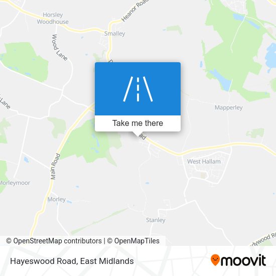 Hayeswood Road map
