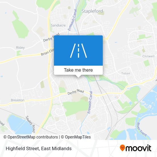 Highfield Street map
