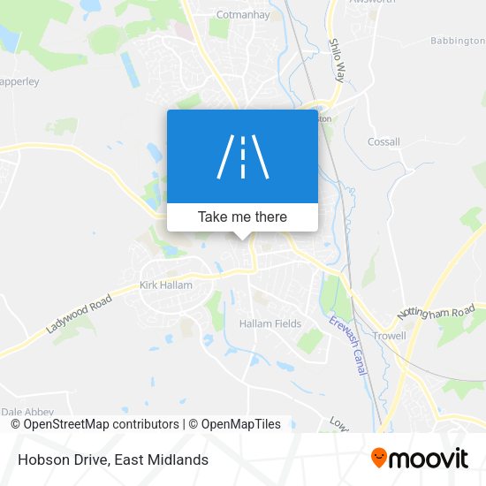 Hobson Drive map