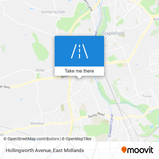 Hollingworth Avenue map