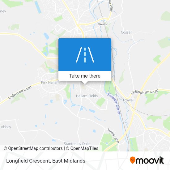Longfield Crescent map