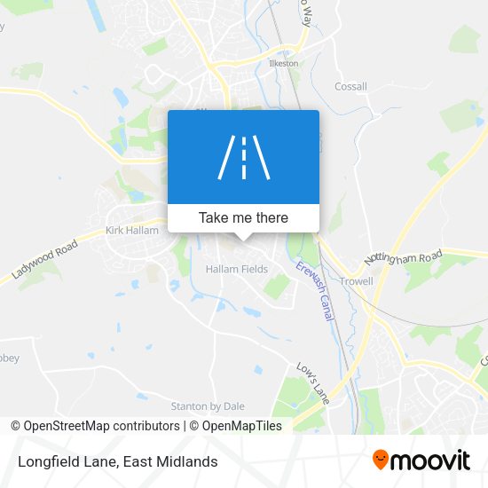 Longfield Lane map