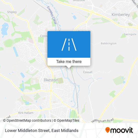 Lower Middleton Street map