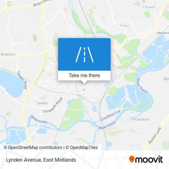 Lynden Avenue map