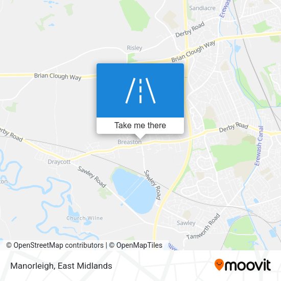 Manorleigh map