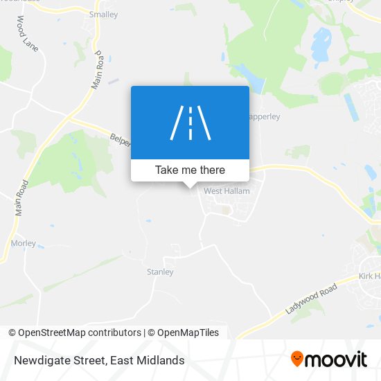 Newdigate Street map