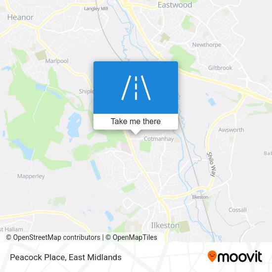 Peacock Place map