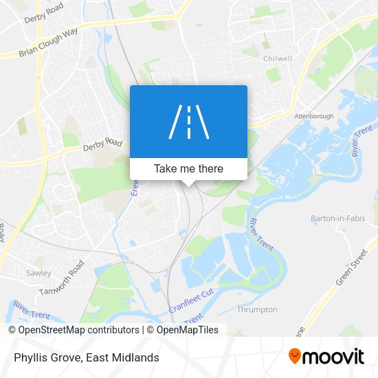 Phyllis Grove map