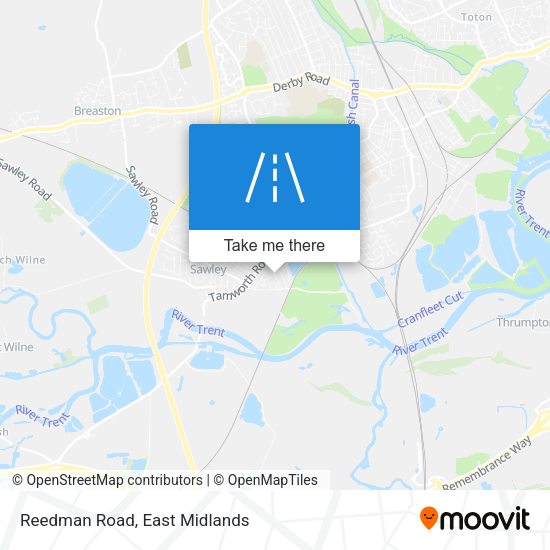 Reedman Road map