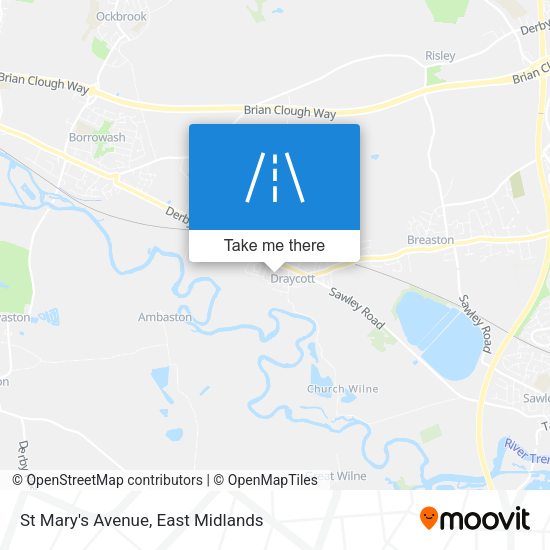 St Mary's Avenue map
