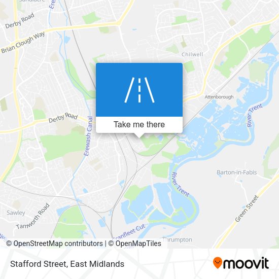 Stafford Street map