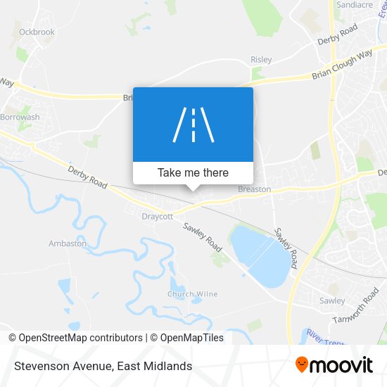 Stevenson Avenue map