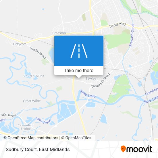 Sudbury Court map