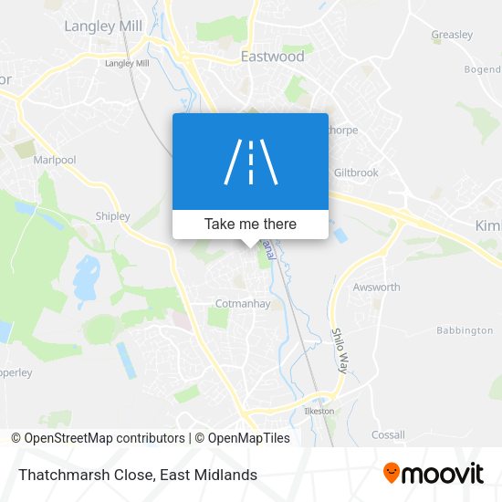 Thatchmarsh Close map