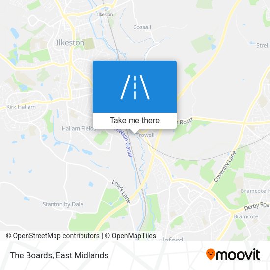 The Boards map