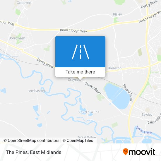 The Pines map