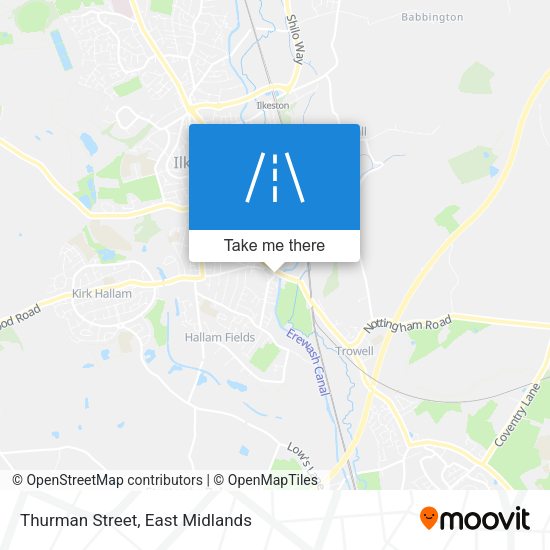 Thurman Street map