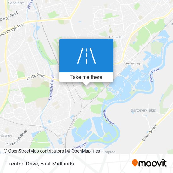 Trenton Drive map