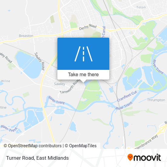 Turner Road map
