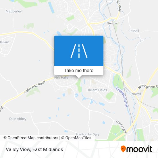 Valley View map
