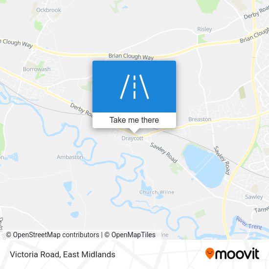 Victoria Road map