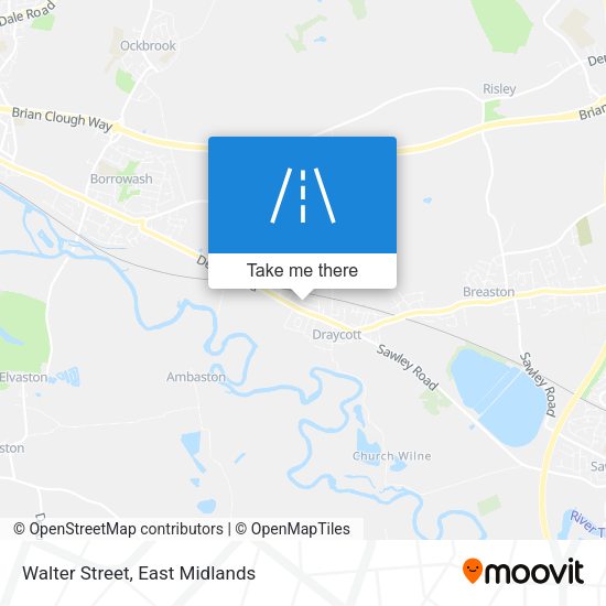 Walter Street map