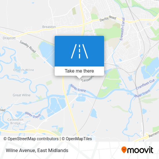 Wilne Avenue map