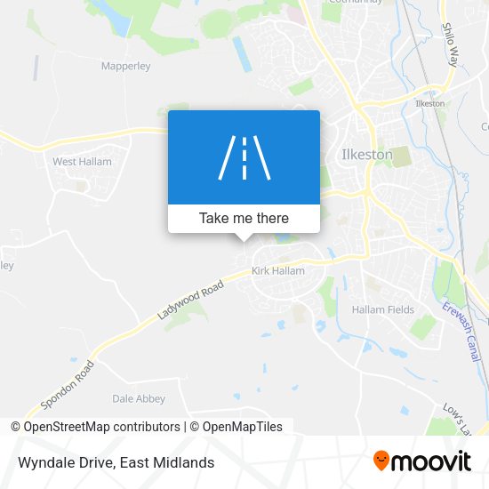 Wyndale Drive map