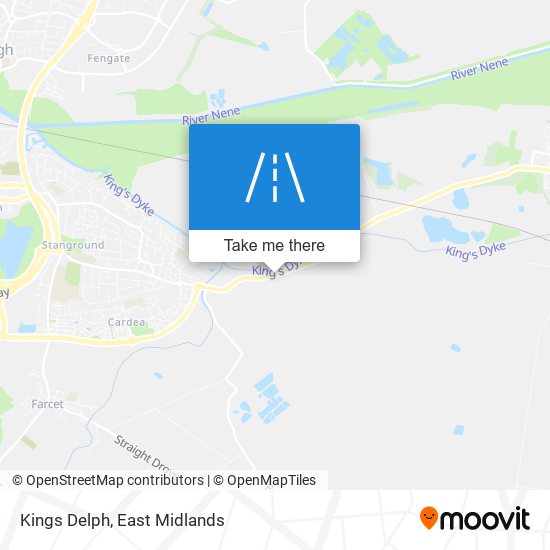 Kings Delph map