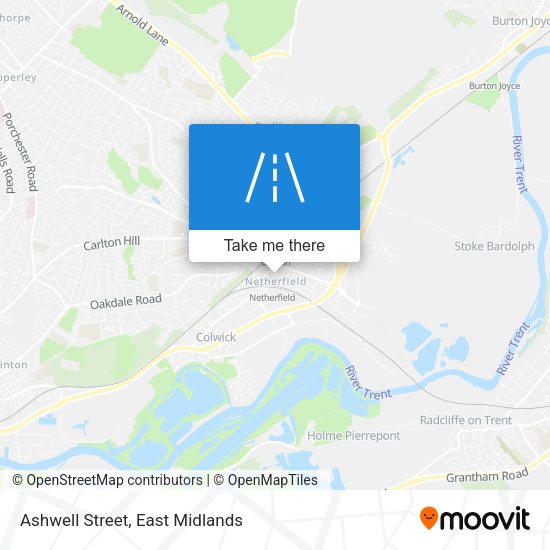 Ashwell Street map