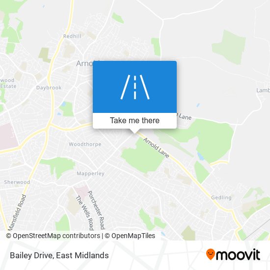 Bailey Drive map