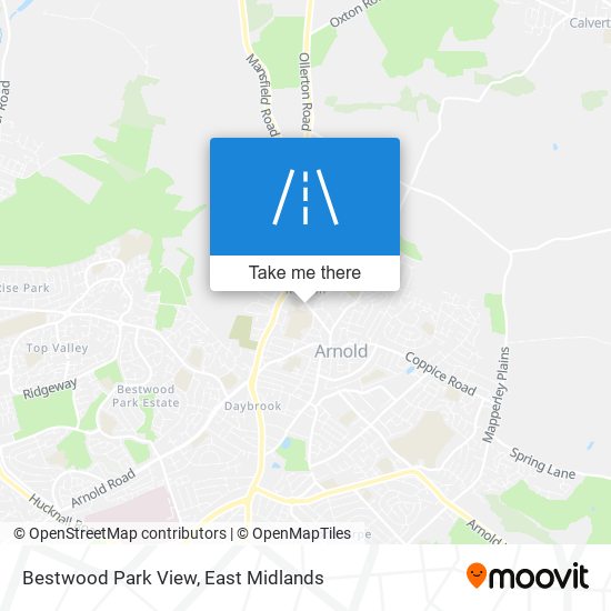 Bestwood Park View map