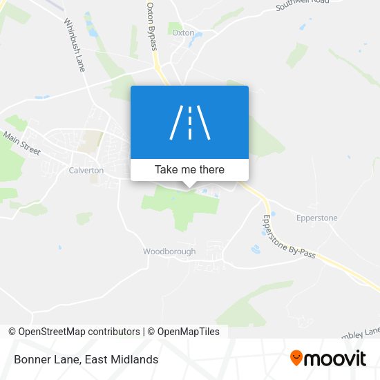 Bonner Lane map
